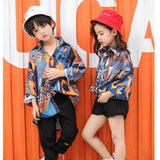 Children Loose Floral Shirt - MAXIME