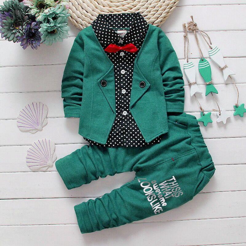 Children's Suit Bow tie Sweater Small Trousers - MAXIME