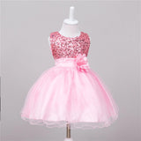 Baby Sequin Dress Flower Girl Wedding Princess Dress - MAXIME