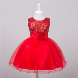 Baby Sequin Dress Flower Girl Wedding Princess Dress - MAXIME