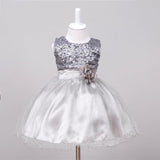 Baby Sequin Dress Flower Girl Wedding Princess Dress - MAXIME