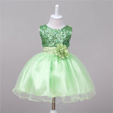 Baby Sequin Dress Flower Girl Wedding Princess Dress - MAXIME