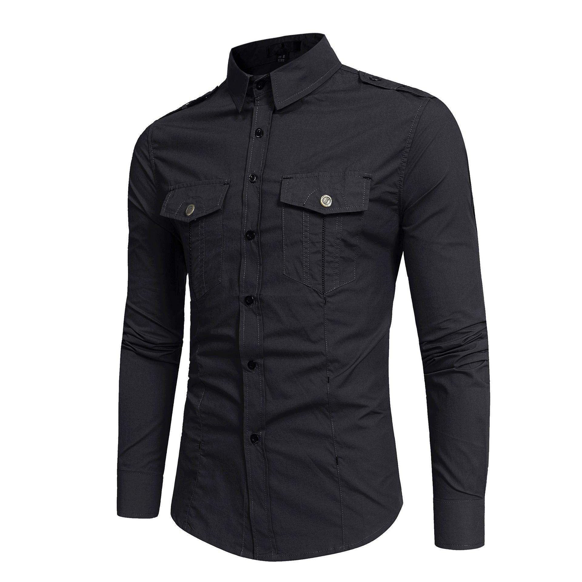 MAXIME Workwear Long-sleeved Shirt - MAXIME