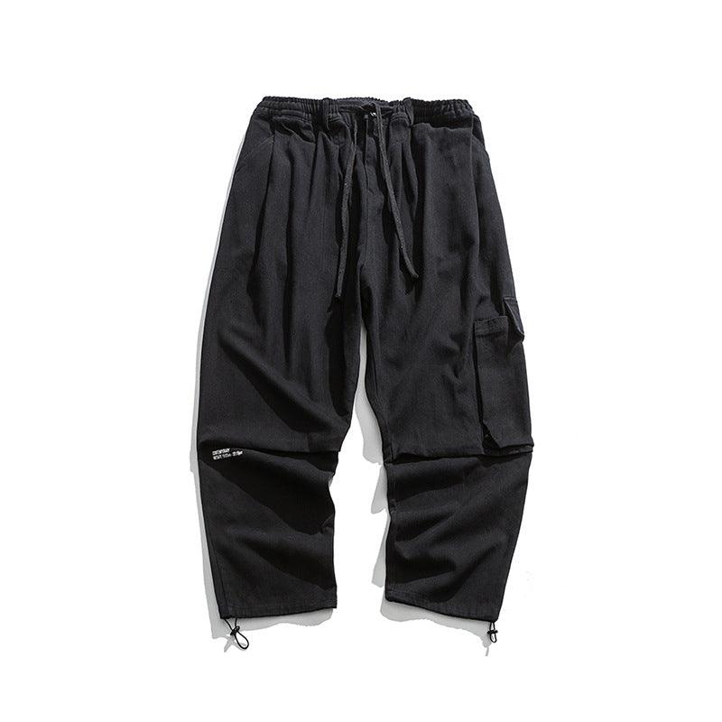 Straight wide leg cargo pants - MAXIME