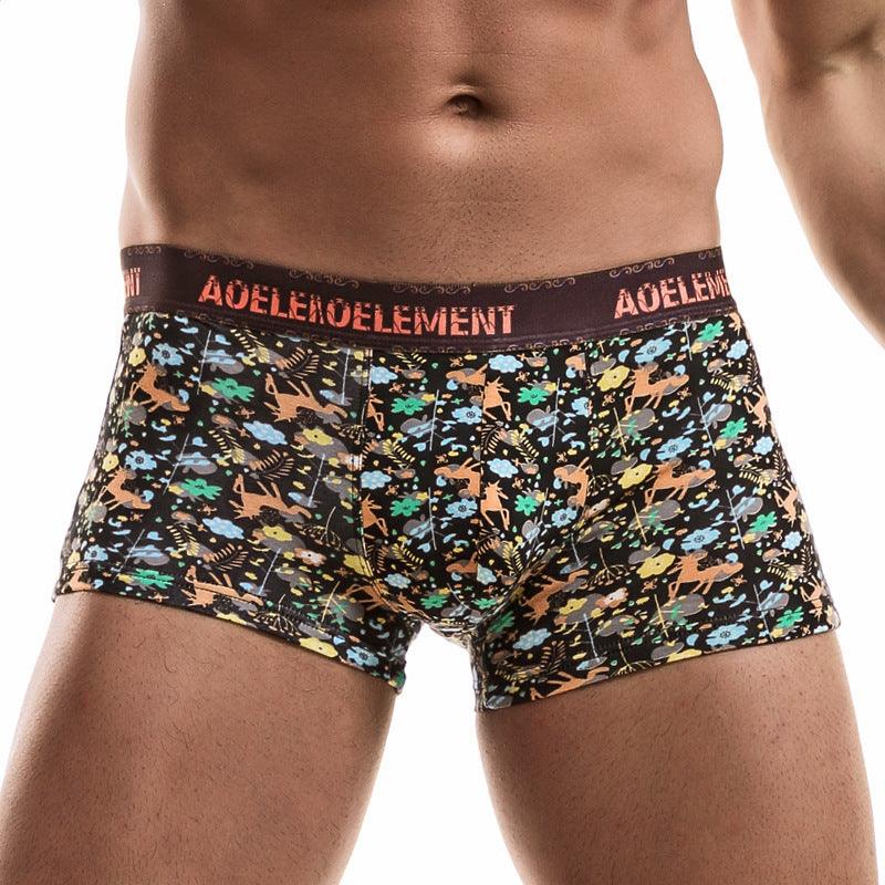 Men's Underwear, Breathable And Comfortable Mid-waist - MAXIME