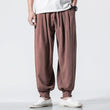 Linen casual trousers loose harem pants - MAXIME