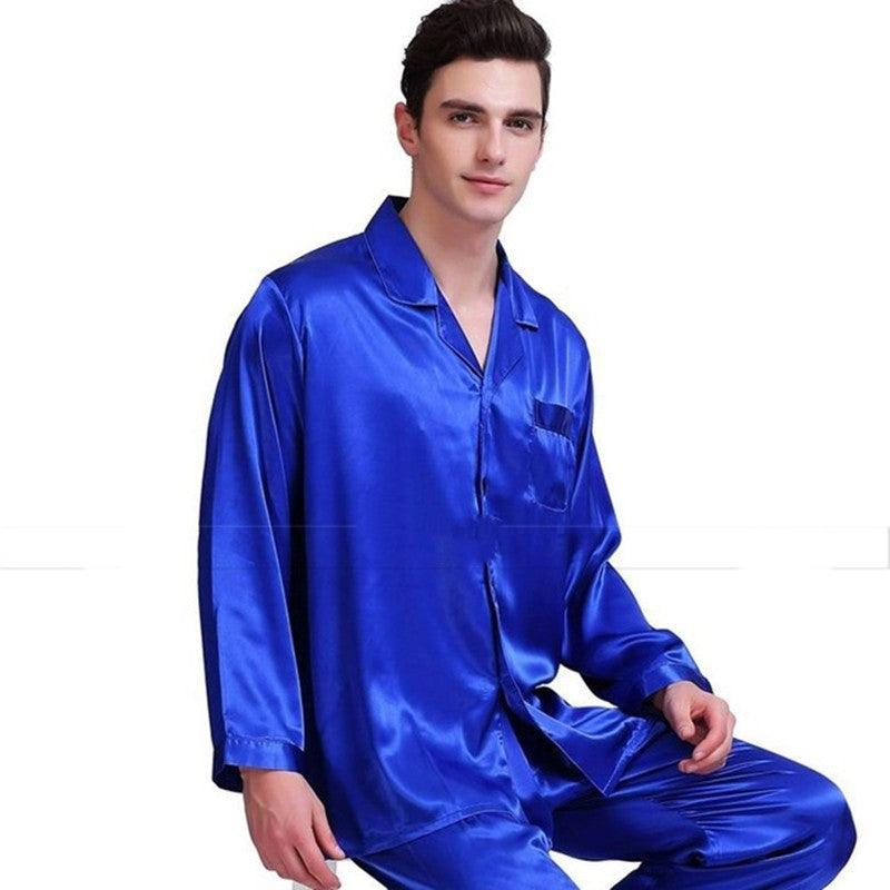 Pajamas Nightgown Loose Homewear Men Winter Sleepwear - MAXIME