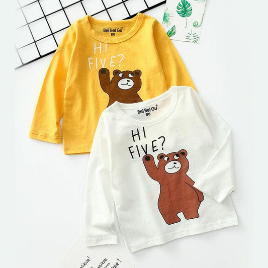 Cartoon children's long sleeve t-shirt - MAXIME