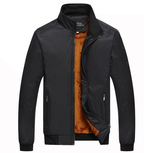 Elderly Fleece Lined Coat Men - MAXIME