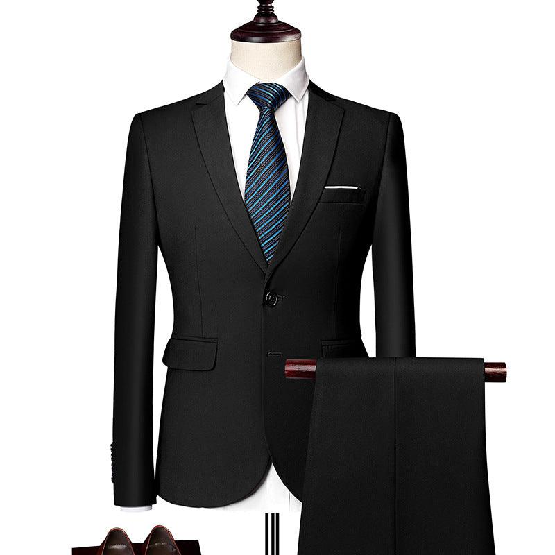 Men's Business Casual Suit Suit Two-piece Set - MAXIME