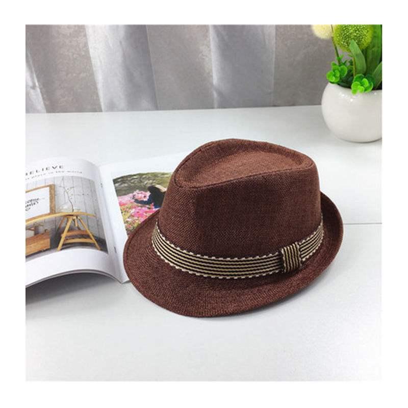 Children's performance jazz straw hat - MAXIME