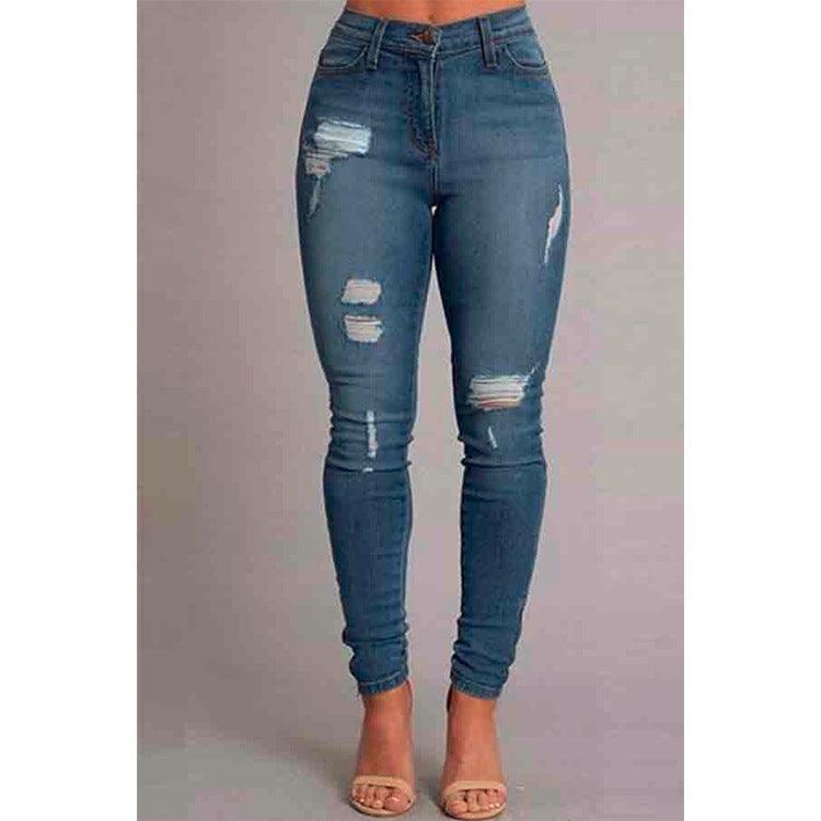 Slim Fit Hip Raise Women's Jeans - MAXIME