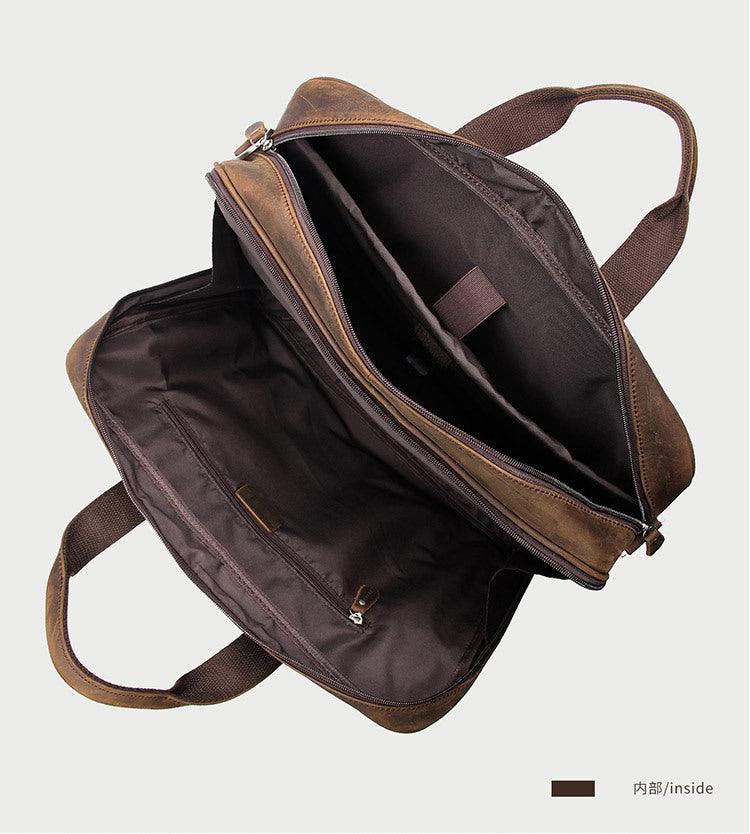 Men's Leather Business Bag - MAXIME