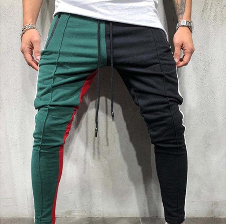 Color Mix Jogger Sweatpants - MAXIME