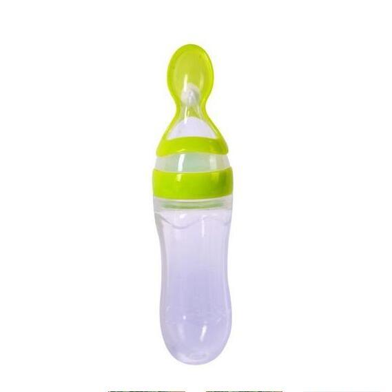 Silicone Training Rice Spoon, Infant Cereal Food Supplement, Safe Feeder - MAXIME