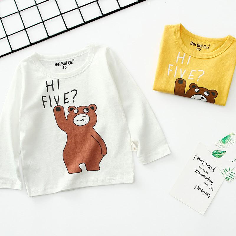 Cartoon children's long sleeve t-shirt - MAXIME