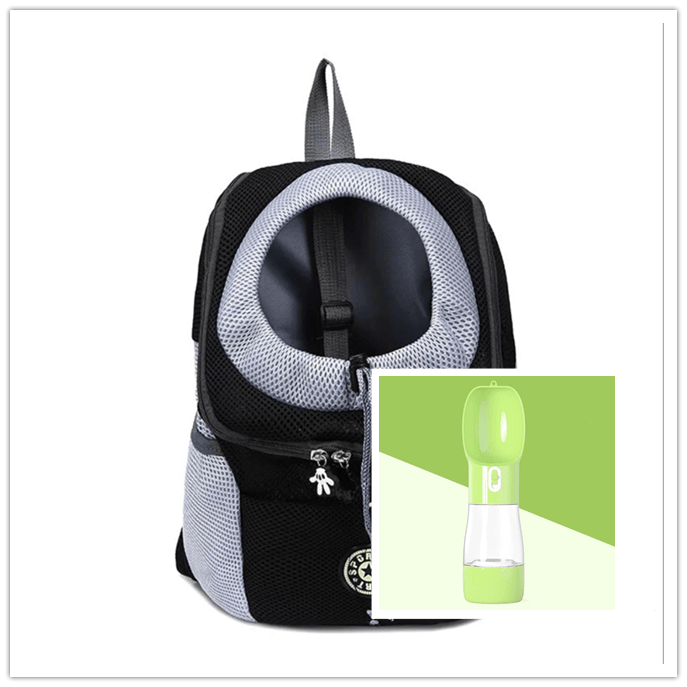 Pet Dog Carrier Carrier For Dogs Backpack Out Double Shoulder Portable - MAXIME