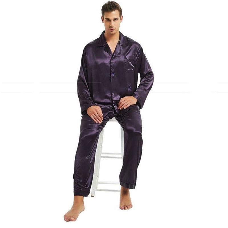 Pajamas Nightgown Loose Homewear Men Winter Sleepwear - MAXIME