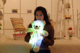 LED Teddy Bear Stuffed Animals Plush Toy Colorful Glowing - MAXIME