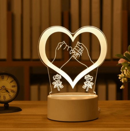 Gift Web Celebrity Douyin Creative 3D Small Night Light - MAXIME