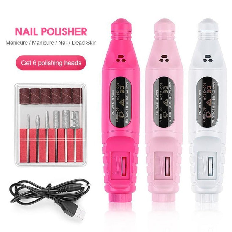 Electric Nail Polish Machine Pen Nail Art Tool - MAXIME