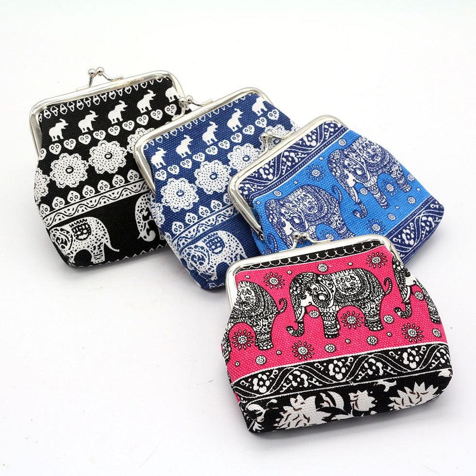 Lady elephant small wallet - MAXIME