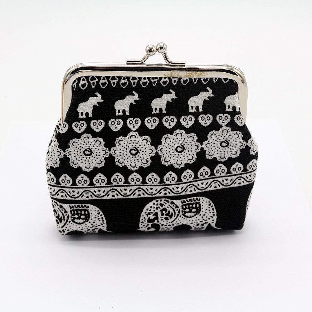 Lady elephant small wallet - MAXIME