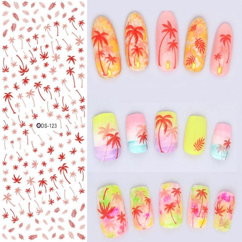 Watermark sticker decal nail sticker - MAXIME