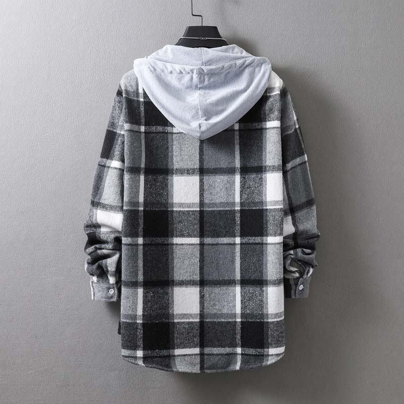 Hooded Casual Loose Fitting Sweater - MAXIME