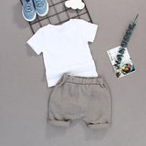 Boys Grey Gentleman Outfits - MAXIME