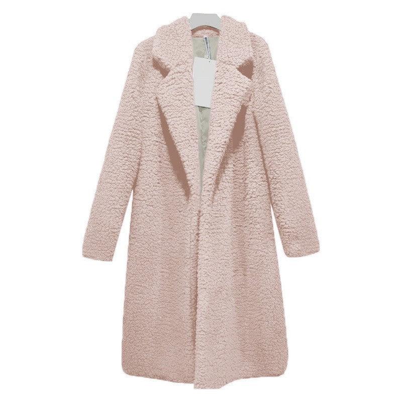 Women's Lapel Long Sleeve Coat Clothing - MAXIME