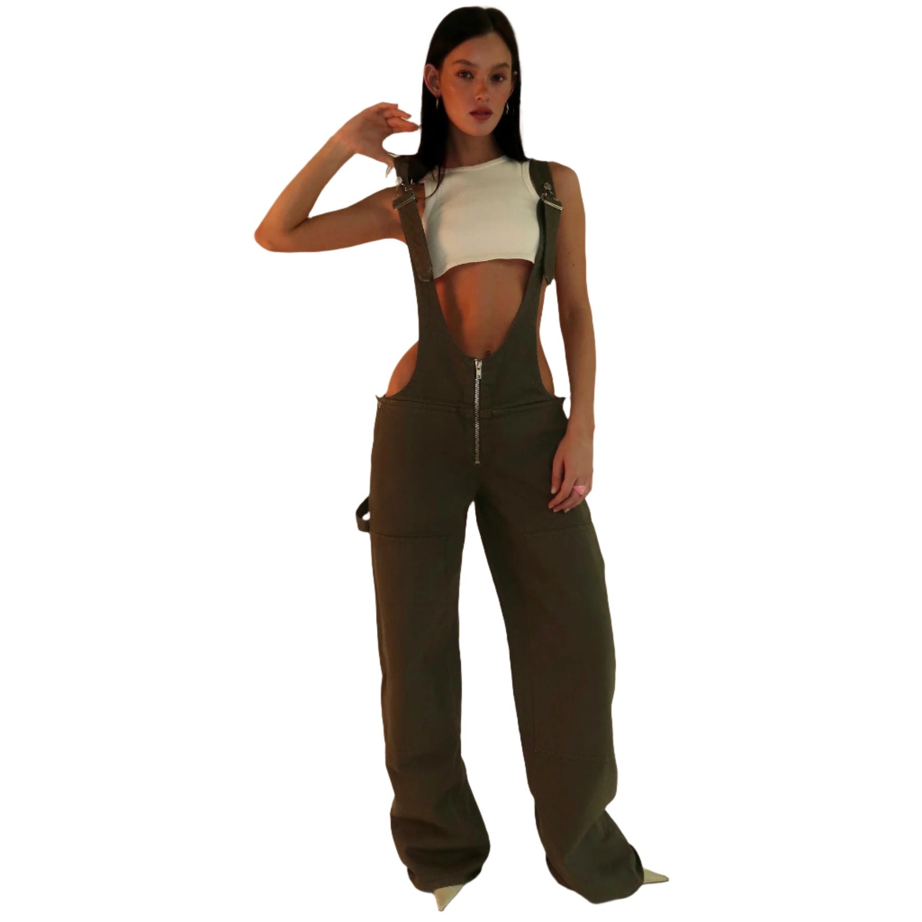 Jumpsuit Streetwear Jeans Pants - MAXIME