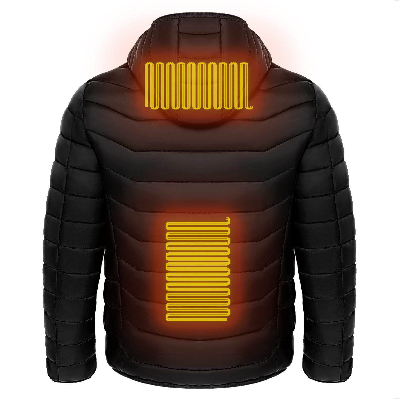 Men Heated Puffer Jacket Electric Heating Coat - MAXIME