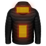 Men Heated Puffer Jacket Electric Heating Coat - MAXIME