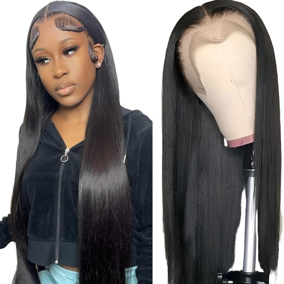 Real Human Hair Wig Lace Hair Set 9a Hair Quality Straight Hair - MAXIME