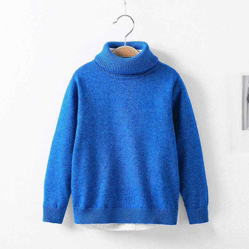 Autumn and winter high collar children's knitwear - MAXIME