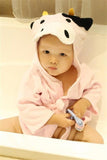 Cartoon Cute Animal Modeling Baby Bath Towels Baby Bathrobes Cotton Children's Bathrobes Baby Hooded - MAXIME