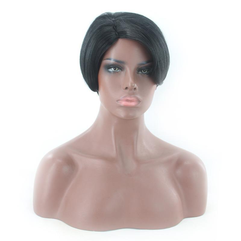 Short Lace Frontal Wig Human Hair - MAXIME