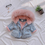 Girl denim coat - MAXIME