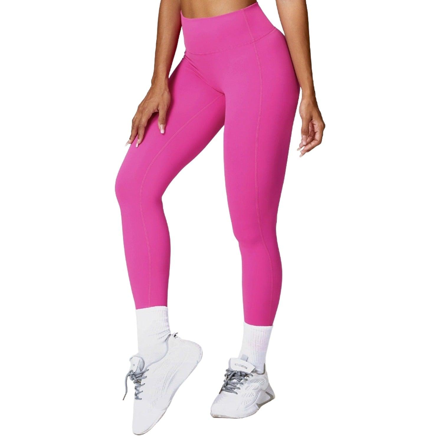 High Waist Yoga Pants - MAXIME