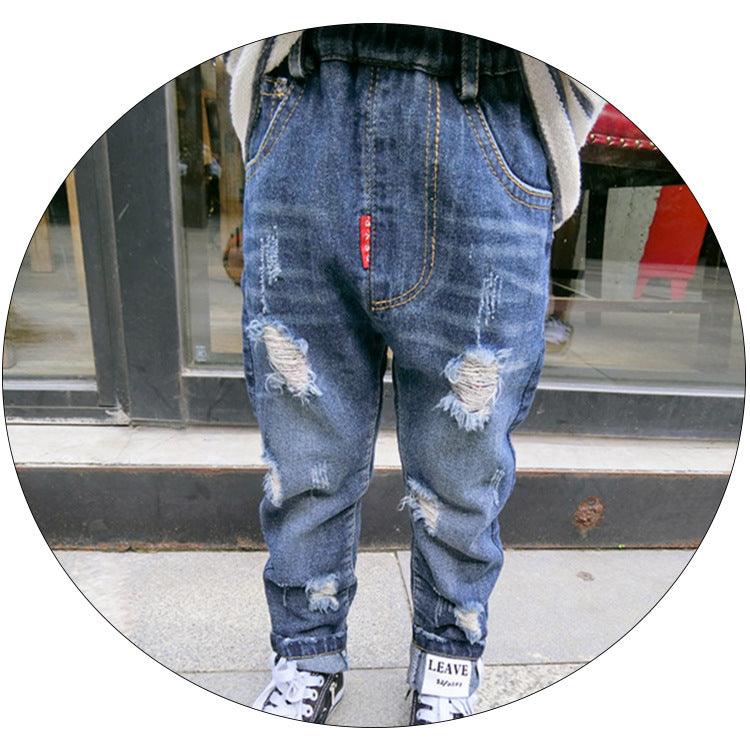 Ripped children's jeans - MAXIME