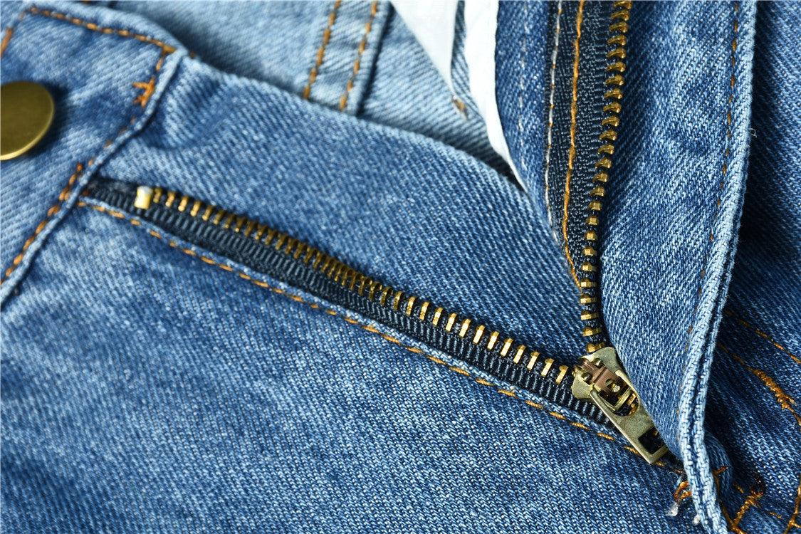 Hip Hop Jeans With Big Holes - MAXIME