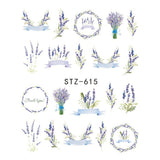 1pcs Nail Sticker Butterfly Flower - MAXIME