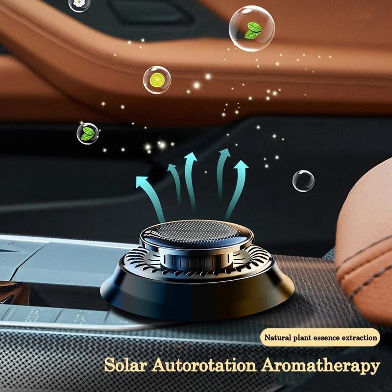 Car Air Freshener Solar Powered Air Cleaner Perfume Fragrance Diffuser - MAXIME