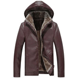 Men's Casual Zipper Slit Turn-down Collar Coat - MAXIME