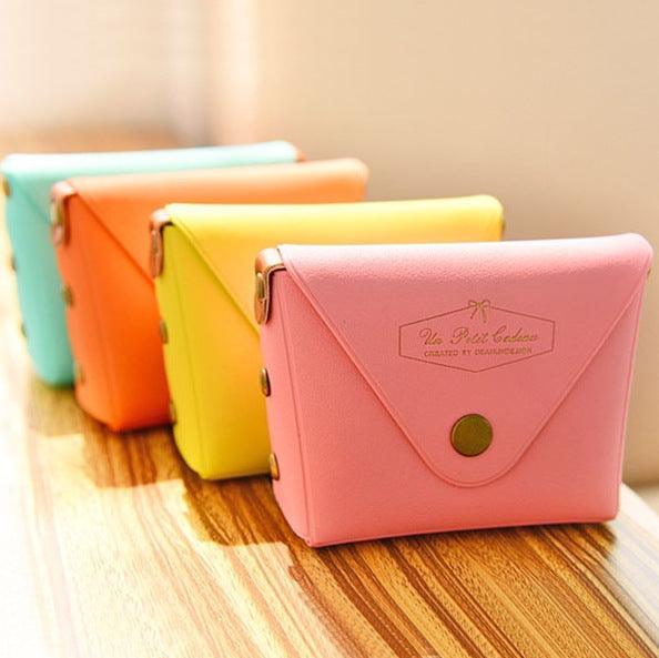 Cute Candy Color Key Case Macaron Coin Purse - MAXIME