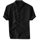 Summer Short-Sleeved Shirt Men - MAXIME