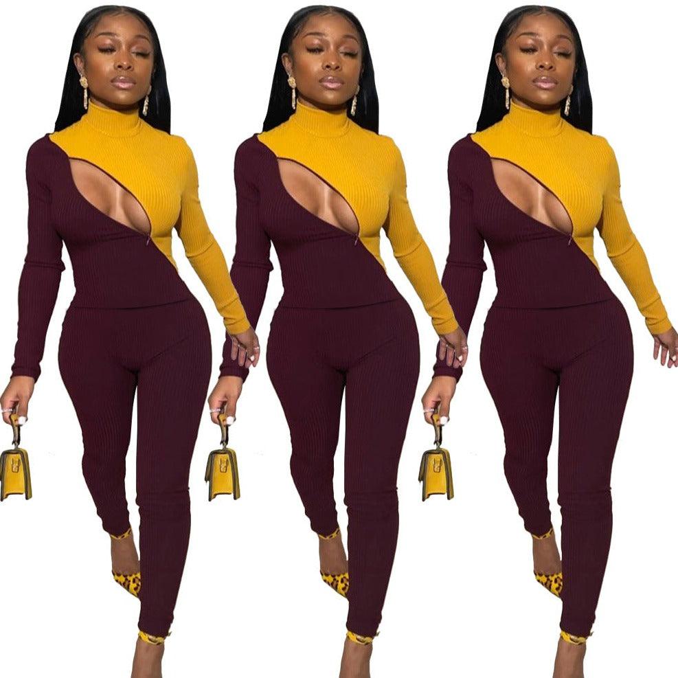 Maxime Colorblock bodysuit - MAXIME