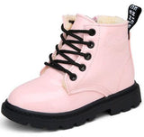 Leather Waterproof Boots Kids Snow Boots - MAXIME