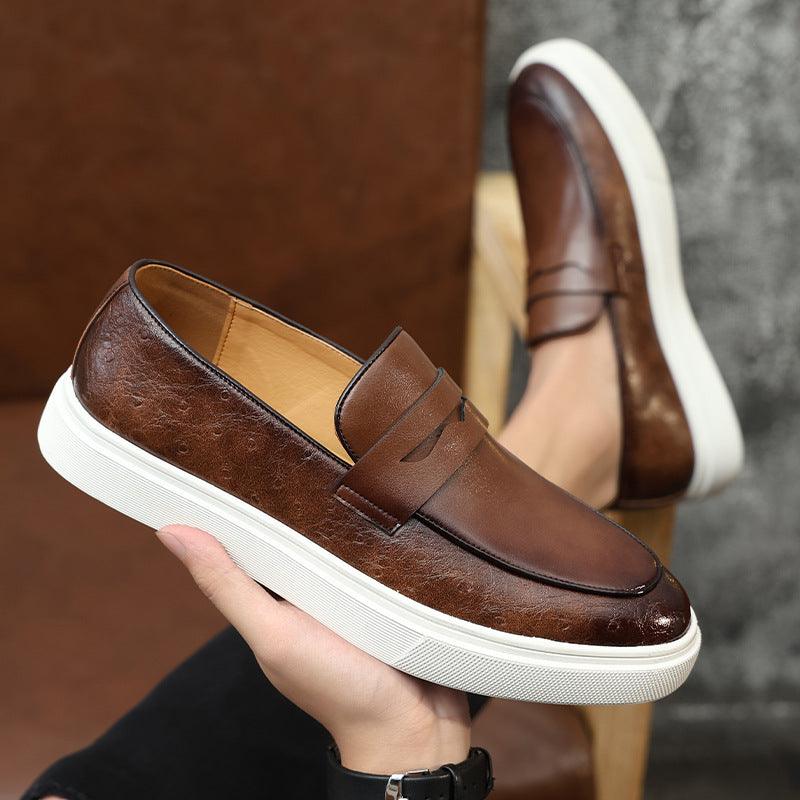 Breathable British Style Loafers Men - MAXIME